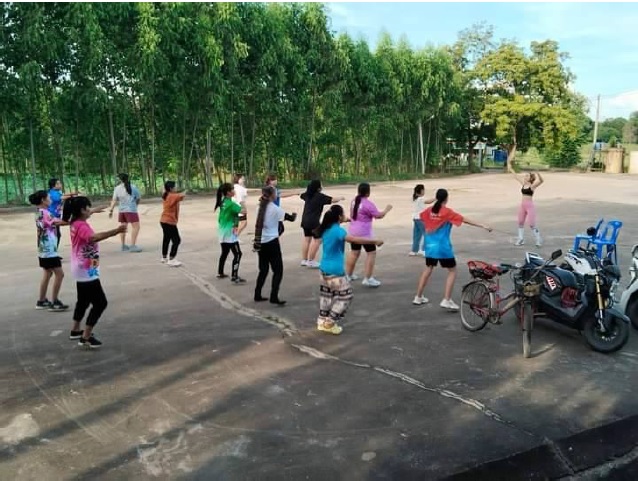ลานกีฬาฝายบ้านอีโค้ หมู่ 4